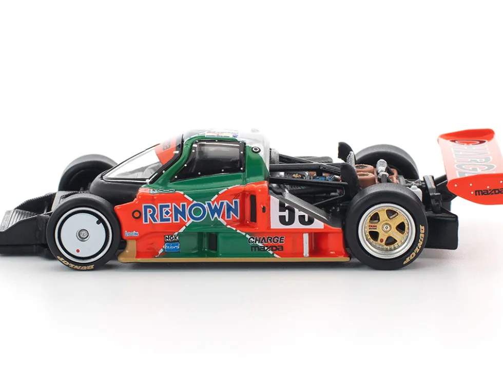 Mazda 787B #55 Johnny Herbert - Volker Weidler - Bertrand Gachot "Mazdaspeed" Winner "24 Hours of Le Mans" (1991) 1/64 Diecast Model Car by Pop Race