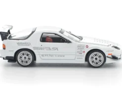Mazda RX7 (FC3S) RE Amemiya RHD (Right Hand Drive) White 1/64 Diecast Model Car by Pop Race