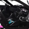 1994 Mazda RX7 (FDRS) RHD (Right Hand Drive) "Itasha Club" Black Metallic with Pink Graphics 1/18 Diecast Model Car by Solido