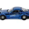 Mazda RX-7 (FD3S) RHD (Right Hand Drive) "Pandem Rocket Bunny" Blue Chrome "Tokyo Auto Salon 2026 Event Edition" 1/64 Diecast Model Car by Inno Models
