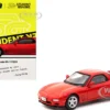 Mazda RX-7 FD3S RHD (Right Hand Drive) Red "Student Driver" "J Collection" Series 1/64 Diecast Model by Tarmac Works