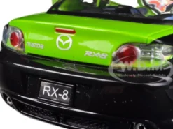 Mazda RX-8 Green #5 GT Racing 1/24 Diecast Car Model Motormax 73778