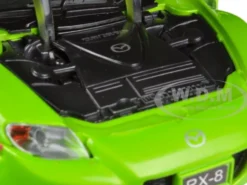 Mazda RX-8 Green #5 GT Racing 1/24 Diecast Car Model Motormax 73778