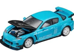 Mazda RX8 RE Amemiya RHD (Right Hand Drive) Light Blue with Carbon Hood
