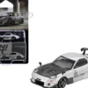 Mazda RX-7 RE-Amemiya Silver Metallic with Matt Black Hood Limited Edition 1/64 Diecast Model Car by Mini GT