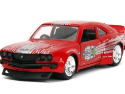 1974 Mazda RX-3 Red with Graphics