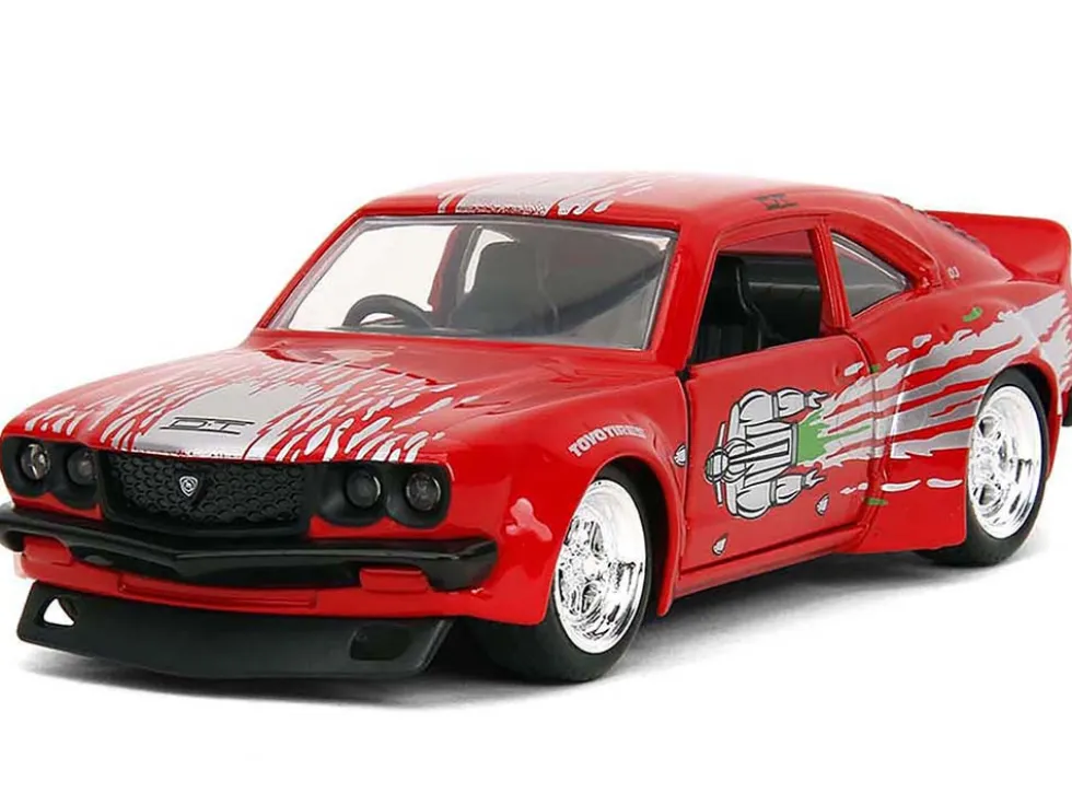 1974 Mazda RX-3 Red with Graphics "Fast & Furious" Series 1/32 Diecast Model Car by Jada