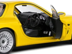 1994 Mazda RX7 Type RS (FD3RS) RHD (Right Hand Drive) Yellow 1/18 Diecast Model Car by Solido