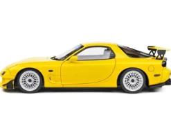 1994 Mazda RX7 Type RS (FD3RS) RHD (Right Hand Drive) Yellow 1/18 Diecast Model Car by Solido
