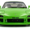 1999 Mazda RX7 Type RS (FD3RS) RHD (Right Hand Drive) Neon Green 1/18 Diecast Model Car by Solido