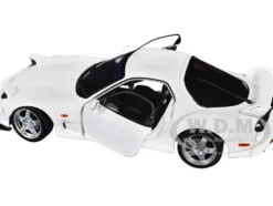 2001 Mazda RX7 Type RS (FD3S) RHD (Right Hand Drive) White 1/18 Diecast Model Car by Solido