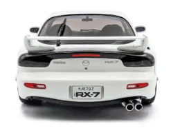 2001 Mazda RX7 Type RS (FD3S) RHD (Right Hand Drive) White 1/18 Diecast Model Car by Solido