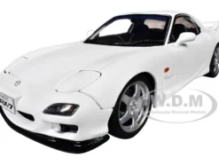 2001 Mazda RX7 Type RS (FD3S) RHD (Right Hand Drive) White 1/18 Diecast Model Car by Solido