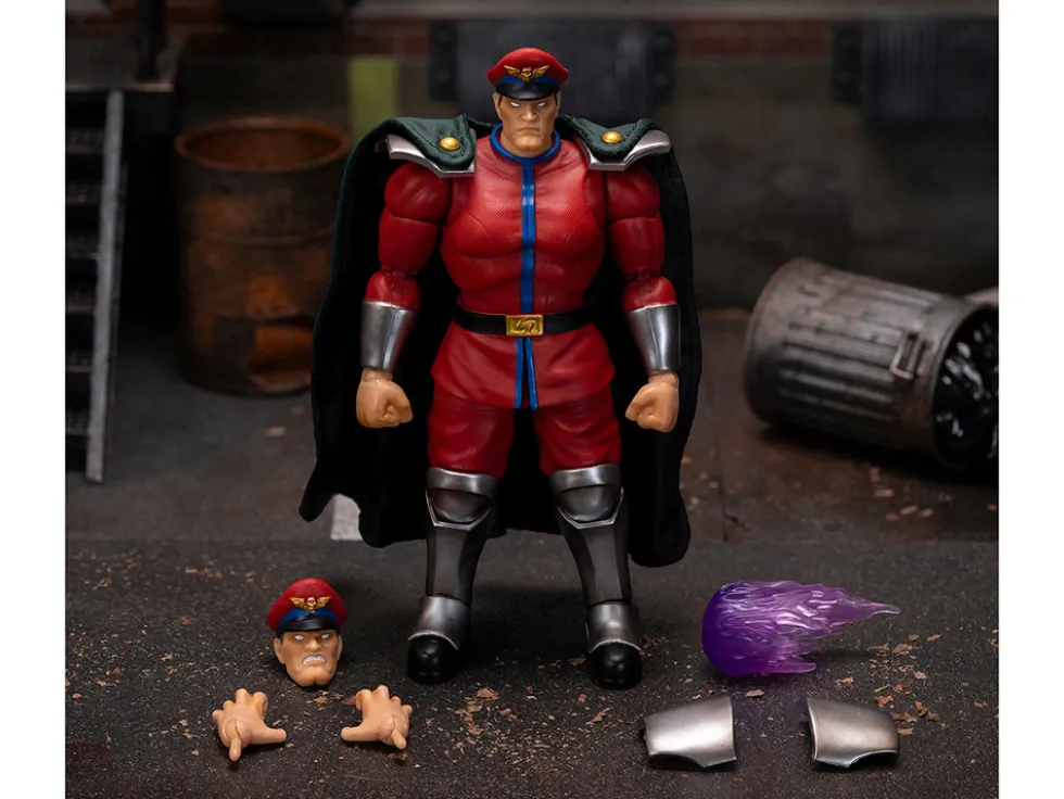 M. Bison 6" Moveable Figure with Accessories and Alternate Head and Hands "Ultra Street Fighter II: The Final Challengers" (2017) Video Game Model by Jada