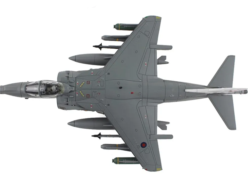 McDonnell Douglas AV-8B/British Harrier II GR.9A Aircraft "41 (R) Squadron, RAF Coningsby Air Base" (2006) Royal Air Force "Air Power Series" 1/72 Diecast Model by Hobby Master