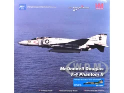 McDonnell Douglas EF-4C Wild Weasel Fighter-Bomber Aircraft "64-0840, 67th TFS, Korat RTAFB, Super Cocks Swiss Samilar" (1971) United States Air Force "Air Power Series" 1/72 Diecast Model by Hobby Master