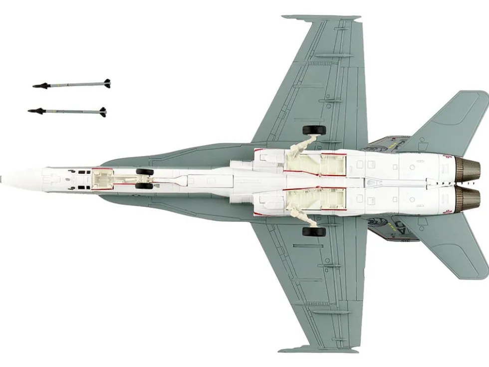 McDonnell Douglas F/A-18C Hornet Aircraft "VFA-15 Retro TAC Demo Jet, VFA-106 Gladiators" (2017) United States Navy "Air Power Series" 1/72 Diecast Model by Hobby Master