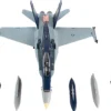 McDonnell Douglas F/A-18C Hornet Aircraft "VFA-34 Blue Blasters, USS Carl Vinson, Last Cruise" (2018) United States Navy 1/72 Diecast Model by JC Wings
