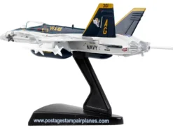 McDonnell Douglas F A 18C Hornet Fighter Aircraft VFA 83 Rampagers United States Navy 1/150 Diecast Model Airplane Postage Stamp PS5338-4