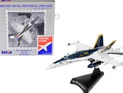 McDonnell Douglas F A 18C Hornet Fighter Aircraft VFA 83 Rampagers United States Navy 1/150 Diecast Model Airplane Postage Stamp PS5338-4