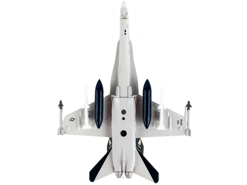 McDonnell Douglas F A 18C Hornet Fighter Aircraft VFA 83 Rampagers United States Navy 1/150 Diecast Model Airplane Postage Stamp PS5338-4