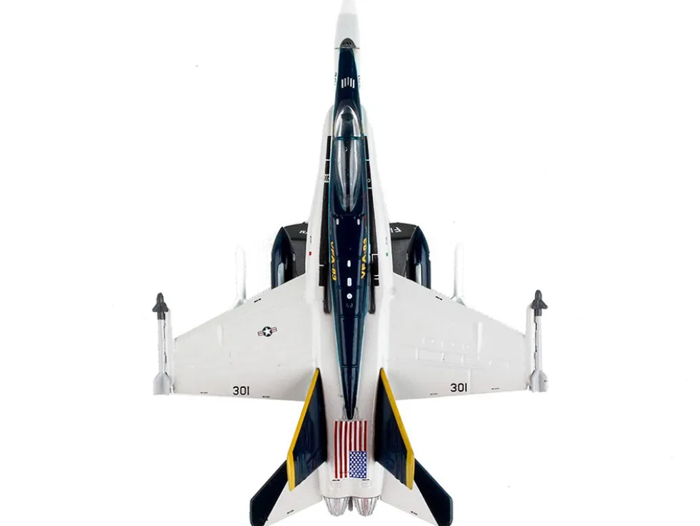 McDonnell Douglas F A 18C Hornet Fighter Aircraft VFA 83 Rampagers United States Navy 1/150 Diecast Model Airplane Postage Stamp PS5338-4