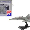 McDonnell Douglas F A 18C Hornet Fighter Aircraft VFA 131 Wildcats United States Navy 1/150 Diecast Model Airplane Postage Stamp PS5338-3