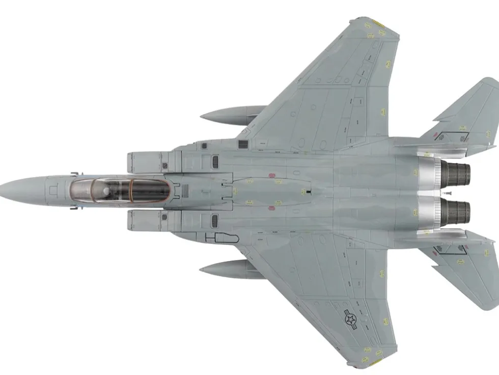 McDonnell Douglas F-15A Eagle Fighter Aircraft "76-0111, 318th Fighter Interceptor Squadron" United States Air Force "Air Power Series" 1/72 Diecast Model by Hobby Master
