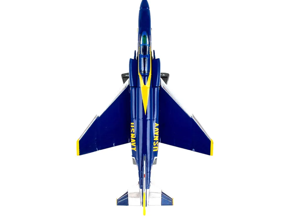 McDonnell Douglas F 4B Phantom II Fighter Aircraft Blue Angels United States Navy 1/155 Diecast Model Airplane Postage Stamp PS5384-5
