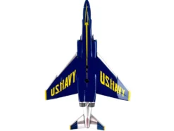 McDonnell Douglas F 4B Phantom II Fighter Aircraft Blue Angels United States Navy 1/155 Diecast Model Airplane Postage Stamp PS5384-5