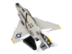 McDonnell Douglas F 4B Phantom II Fighter Aircraft VFA 84 Jolly Rogers United States Navy 1/155 Diecast Model Airplane Postage Stamp PS5384-4