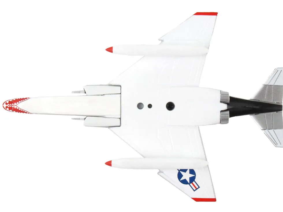 McDonnell Douglas F 4B Phantom II Fighter Aircraft VF 111 Sundowners United States Navy 1/155 Diecast Model Airplane Postage Stamp PS5384-3