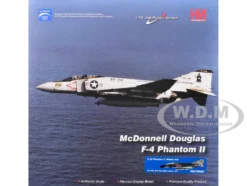 McDonnell Douglas F-4C Phantom II Fighter-Bomber Aircraft "63-7666, William Tell, 57th FIS, Keflavik Airport, Iceland" (1977) United States Air Force "Air Power Series" 1/72 Diecast Model by Hobby Master