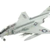 McDonnell Douglas F-4C Phantom II Fighter-Bomber Aircraft "40838, 114th Tactical Fighter Training Squadron, Oregon Air National Guard" (1980) United States Air Force "Air Power Series" 1/72 Diecast Model by Hobby Master