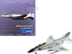 McDonnell Douglas F-4D Phantom II Fighter-Bomber Aircraft "65608, 148th Fighter-Interceptor Group, Minnesota Air National Guard, Duluth International Airport" (1984) United States Air Force "Air Power Series" 1/72 Diecast Model by Hobby Master
