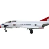 McDonnell Douglas F-4E Phantom II Fighter-Bomber Aircraft "Thunderbirds No.1 Plane, 1973/74 Season" United States Air Force "Air Power Series" 1/72 Diecast Model by Hobby Master