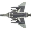 McDonnell Douglas F-4F Phantom II Fighter-Bomber Aircraft "AF72-257, 20th Fighter Squadron, 49th Fighter Wing, Holloman AFB" (2002) United States Air Force "Air Power Series" 1/72 Diecast Model by Hobby Master