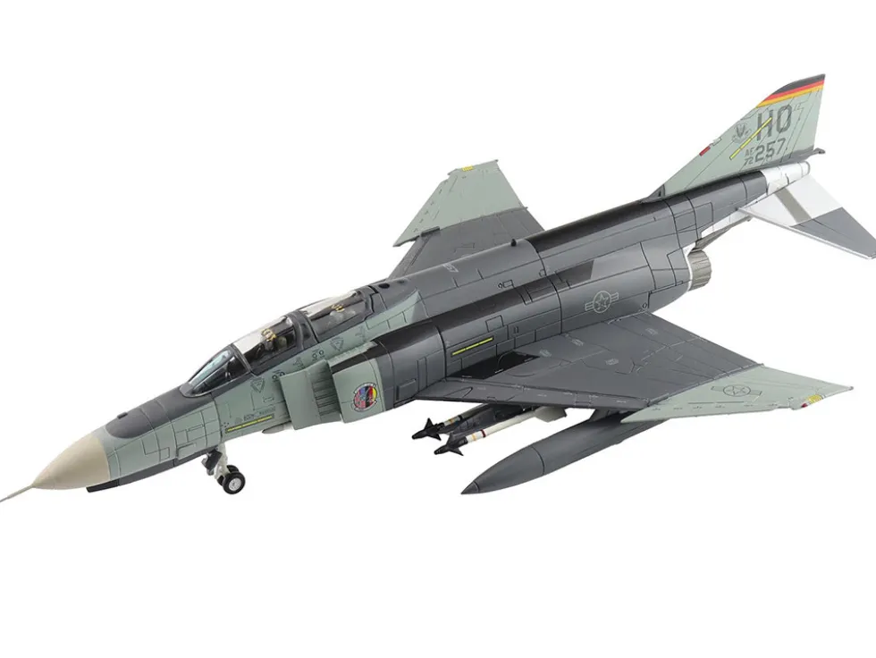 McDonnell Douglas F-4F Phantom II Fighter-Bomber Aircraft "AF72-257, 20th Fighter Squadron, 49th Fighter Wing, Holloman AFB" (2002) United States Air Force "Air Power Series" 1/72 Diecast Model by Hobby Master