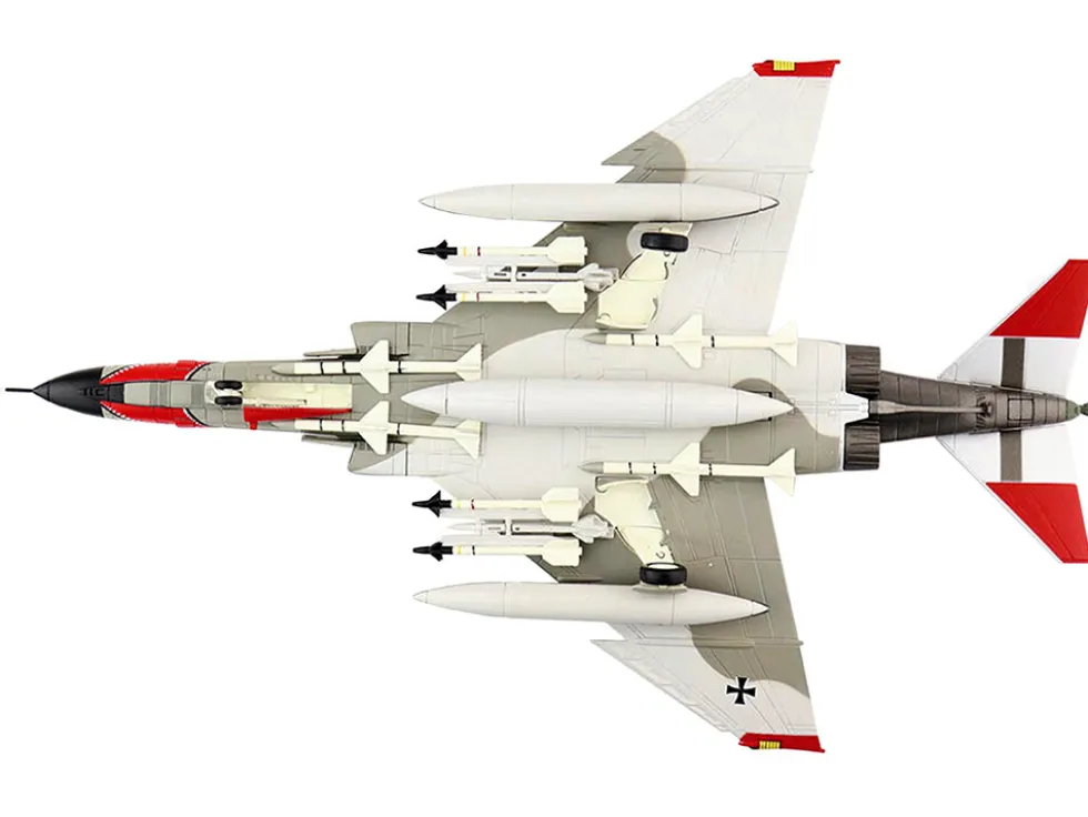 McDonnell Douglas F 4F Phantom II Norm 81 Fighter Aircraft JG 71 Richthofen GAFTIC 86 CFB Goose Bay Canada May 1986 Air Power Series 1/72 Diecast Model Hobby Master HA19042