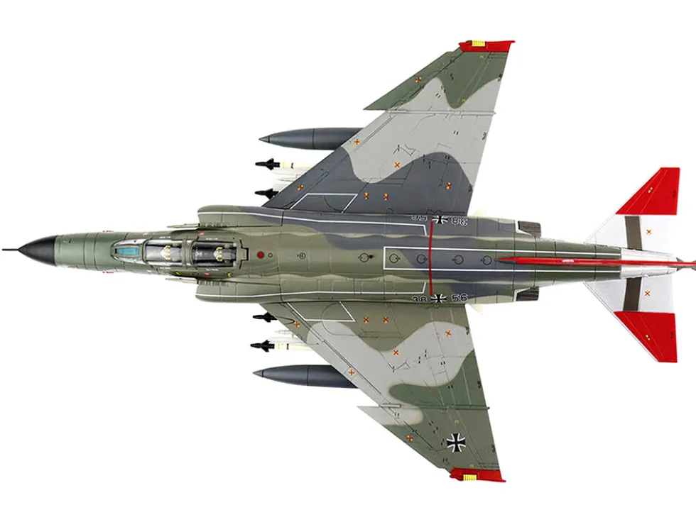 McDonnell Douglas F 4F Phantom II Norm 81 Fighter Aircraft JG 71 Richthofen GAFTIC 86 CFB Goose Bay Canada May 1986 Air Power Series 1/72 Diecast Model Hobby Master HA19042