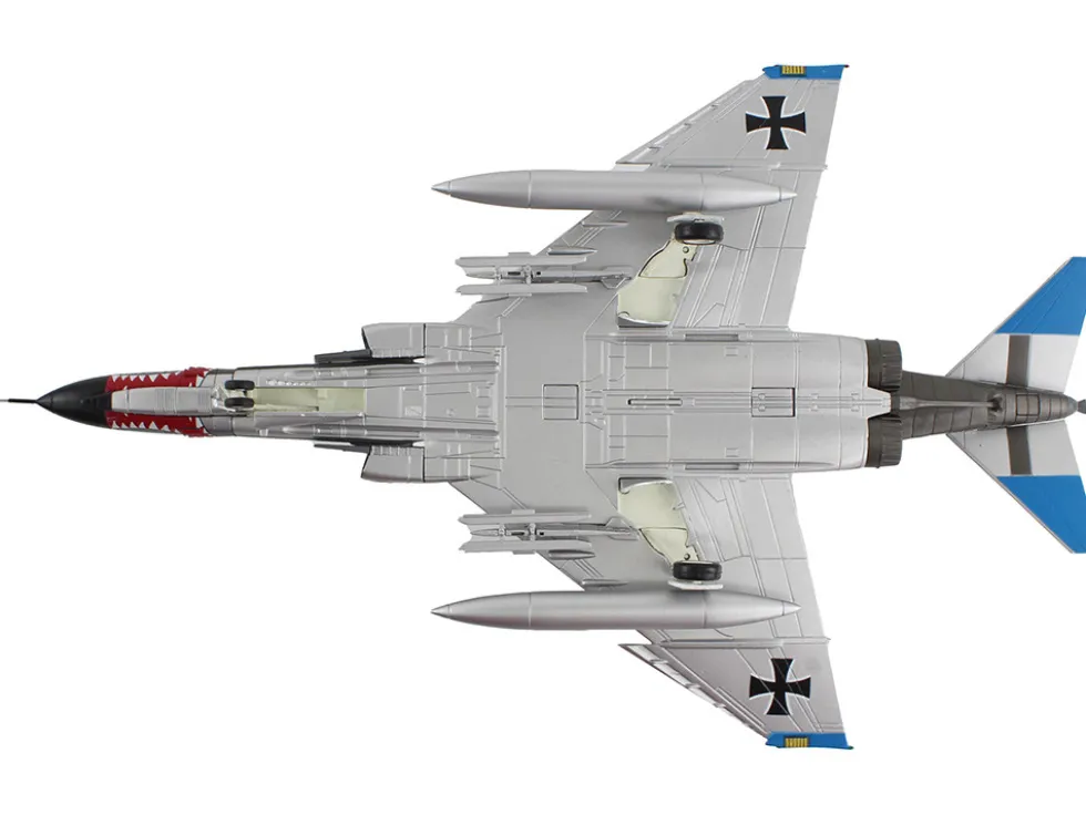 McDonnell Douglas F-4F Phantom II Fighter-Bomber Aircraft "Jagdgeschwader 74 (JG 74), Molders" (1982) German Luftwaffe "Air Power Series" 1/72 Diecast Model by Hobby Master