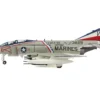McDonnell Douglas F-4J Phantom II Fighter-Bomber Aircraft "153828, MCAS Iwakuni, Japan" (1976) United States Marine Corps "Air Power Series" 1/72 Diecast Model by Hobby Master