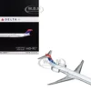 McDonnell Douglas MD-90 Commercial Aircraft "Delta Air Lines" (N910DN) White with Blue and Red Tail "Gemini 200" Series 1/200 Diecast Model Airplane by GeminiJets