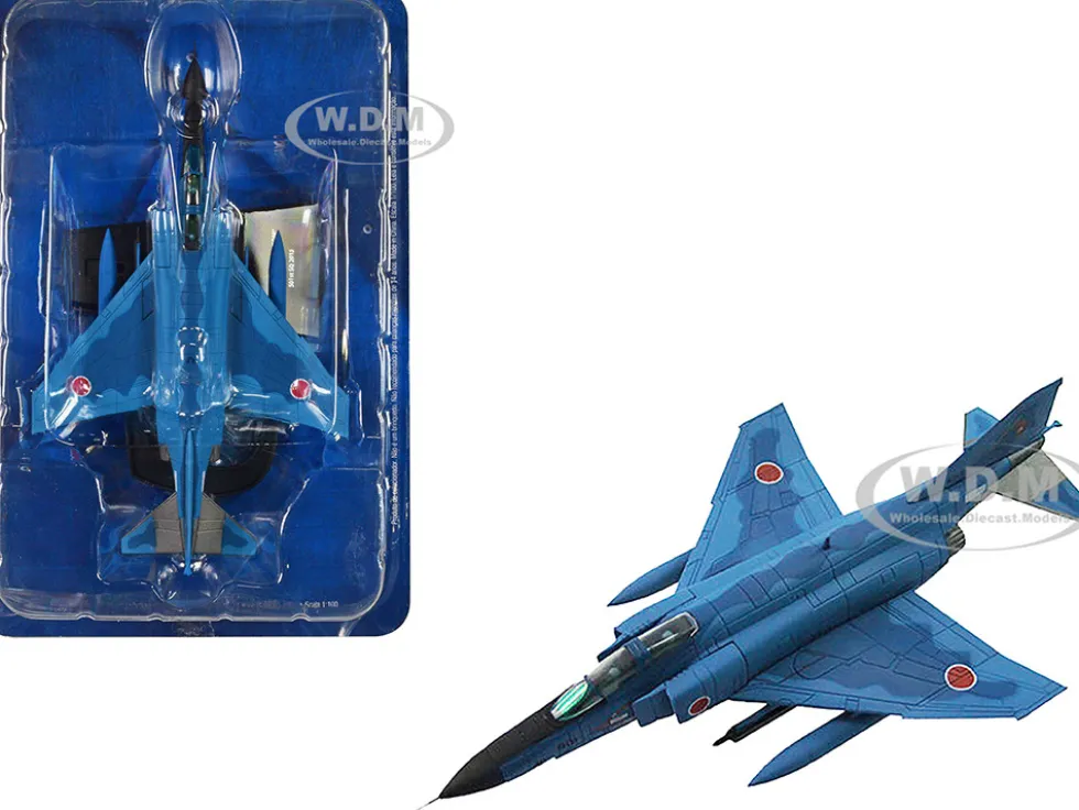 McDonnell Douglas RF 4E Recon Phantom Aircraft 501st Squadron 2015 Japan Air Self Defense Force 1/100 Diecast Model Hachette Collections HADC42