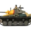 M24 Chaffee Light Tank Tiger Face 79th Tank Btn Han River South Korea 1950 United States Army Armoured Fighting Vehicle Series 1/32 Diecast Model Forces of Valor FOV-801002B