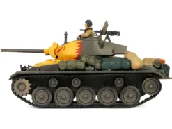 M24 Chaffee Light Tank Tiger Face 79th Tank Btn Han River South Korea 1950 United States Army Armoured Fighting Vehicle Series 1/32 Diecast Model Forces of Valor FOV-801002B