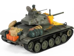M24 Chaffee Light Tank Tiger Face 79th Tank Btn Han River South Korea 1950 United States Army Armoured Fighting Vehicle Series 1/32 Diecast Model Forces of Valor FOV-801002B