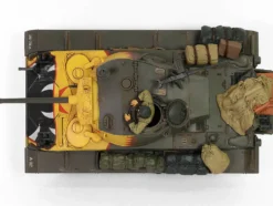 M24 Chaffee Light Tank Tiger Face 79th Tank Btn Han River South Korea 1950 United States Army Armoured Fighting Vehicle Series 1/32 Diecast Model Forces of Valor FOV-801002B