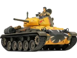 M24 Chaffee Light Tank Tiger Face 79th Tank Btn Han River South Korea 1950 United States Army Armoured Fighting Vehicle Series 1/32 Diecast Model Forces of Valor FOV-801002B