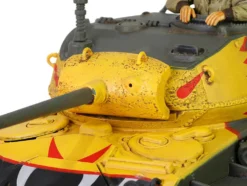 M24 Chaffee Light Tank Tiger Face 79th Tank Btn Han River South Korea 1950 United States Army Armoured Fighting Vehicle Series 1/32 Diecast Model Forces of Valor FOV-801002B